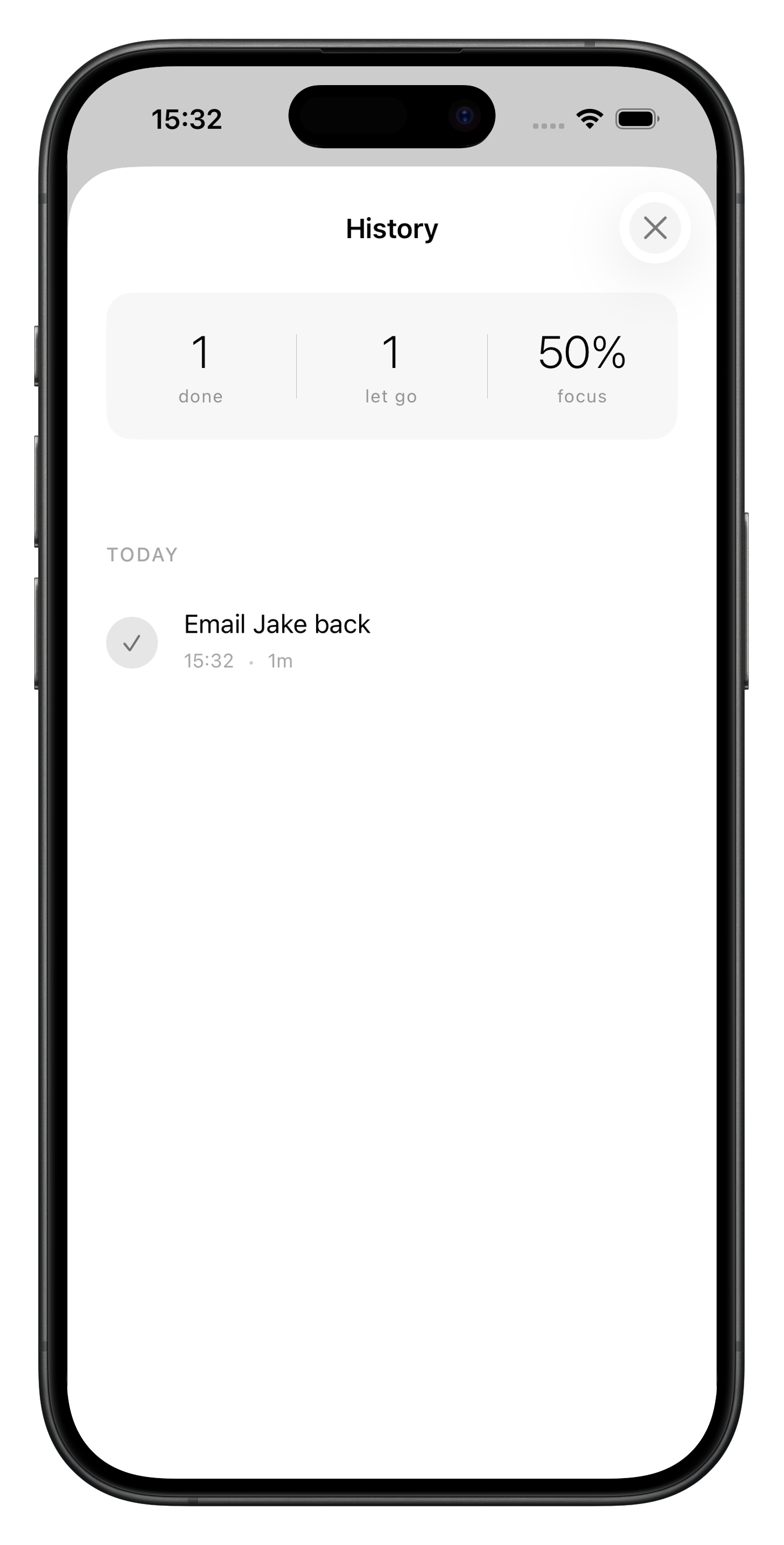 Track your progress